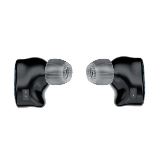 Auriculares Topping ArpegEar Hane con cable desmontable 2 pines, ajuste ergonómico negro y verde azulado