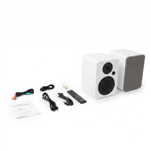Colunas Vulkkano A4 Arc Mkii Bluetooth USB-C 60W com grelha magnética