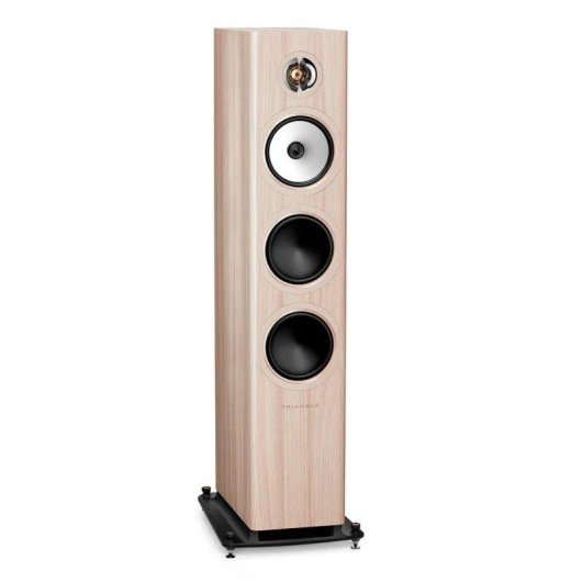 Altavoces Triangle suelo 130W 3 vías con bi-amplificación y acabados variados