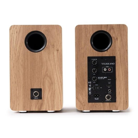 Colunas Vulkkano A5 Arc Mkii Bluetooth USB-C 100W com HDMI ARC