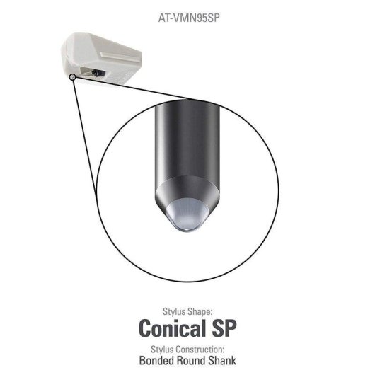 Aguja Audio-Technica AT-VMN95SP 78 rpm Cantilever Aluminio