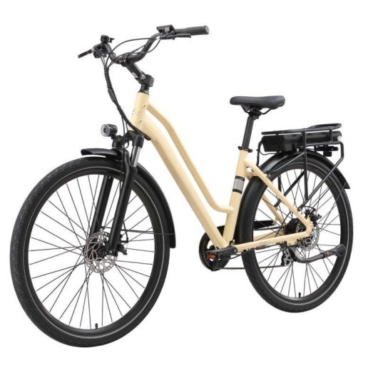 Vélo électrique Maxturn Urban 7 250W 36V 12,8Ah 700C × 50C Jaune