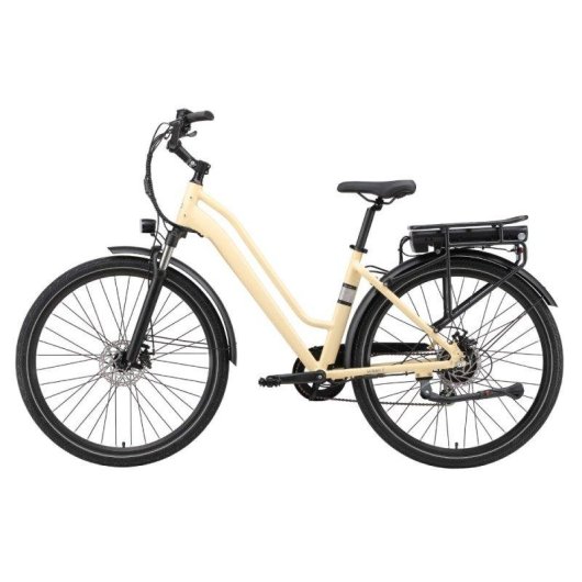 Vélo électrique Maxturn Urban 7 250W 36V 12,8Ah 700C × 50C Jaune