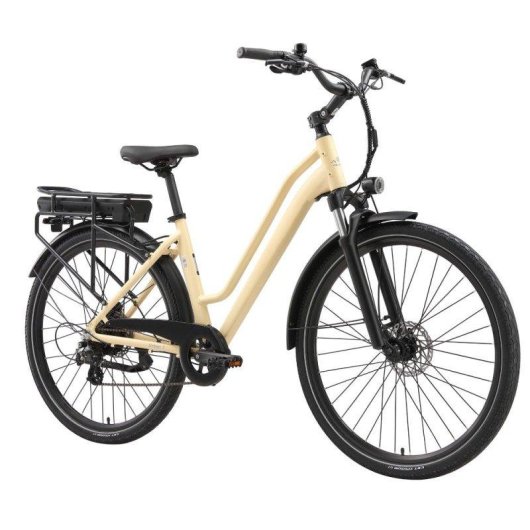Vélo électrique Maxturn Urban 7 250W 36V 12,8Ah 700C × 50C Jaune