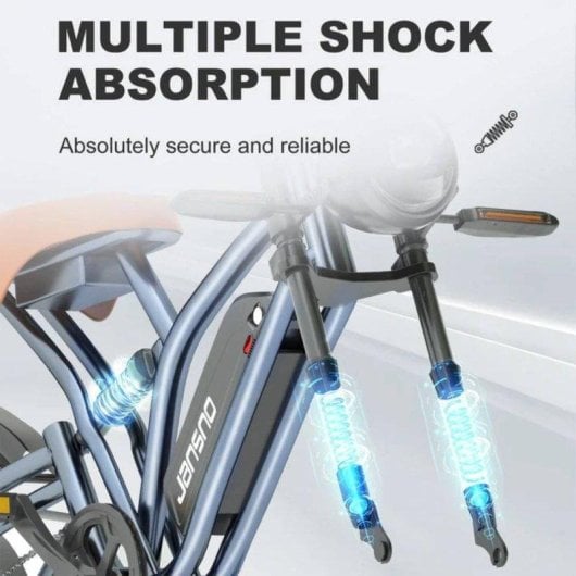 Vélo électrique Jansno X50 Puissance 1000W Autonomie 80 km