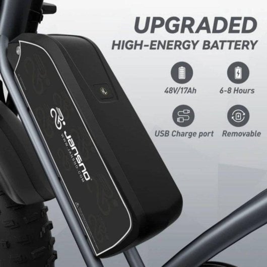 Vélo électrique Jansno X50 Puissance 1000W Autonomie 80 km