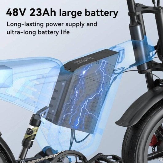 Velo electrique Jansno X60 Double moteur 750 W x 2