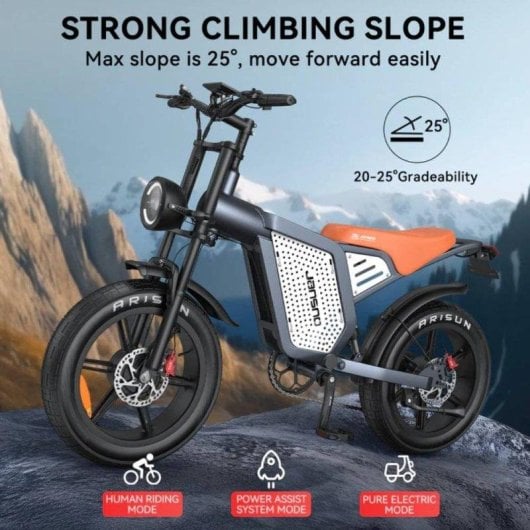 Velo electrique Jansno X60 Double moteur 750 W x 2