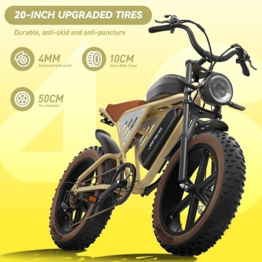Velo electrique Jansno X70 Double Batterie 48 V