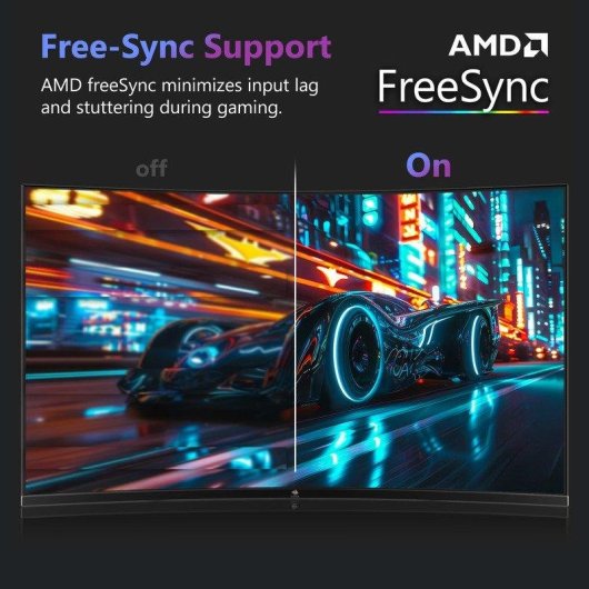 Monitor Z-Edge UG27 27" FullHD 200Hz VA Curvo FreeSync HDR10 1ms