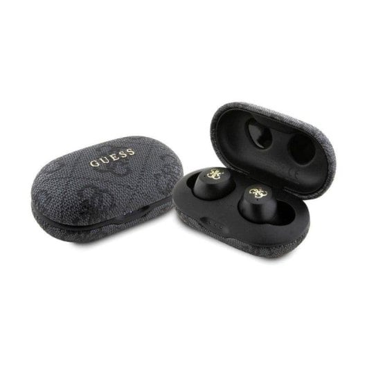 Auriculares Guess TWS ENC sem fios Bluetooth com estojo de carga preto