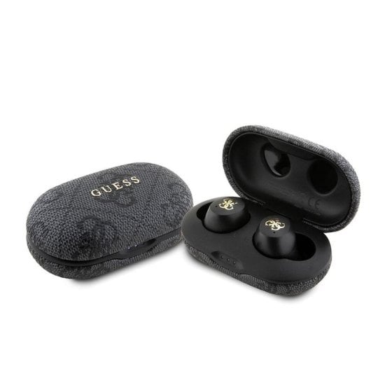 Auriculares Guess TWS ENC sem fios Bluetooth com estojo de carga preto