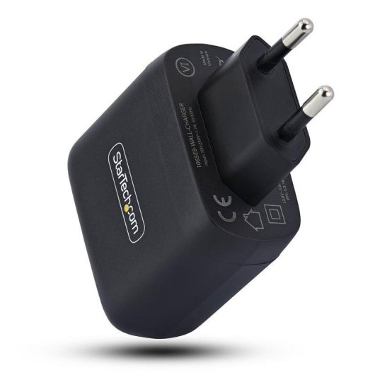 Cargador StarTech USB-C GaN 65W Portátil Negro