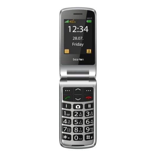 Bea-Fon SL645plus LTE 4G 2,8" cámara 3MP teclado alfanumérico negro plata