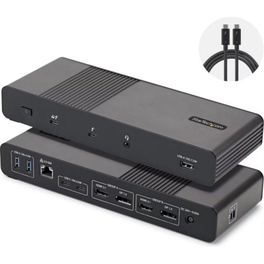 Dock Thunderbolt 5 StarTech.com 4 Monitore 140W USB4