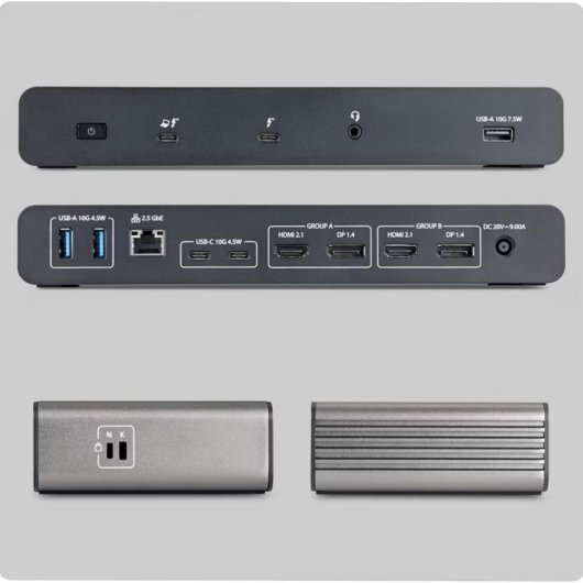 Dock Thunderbolt 5 StarTech.com 4 Monitore 140W USB4