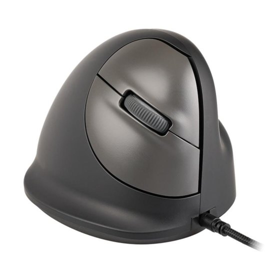 Rato R-Go Tools RGOHBRSWDBL com fio 2400 DPI preto ergonómico destro