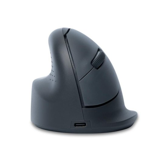 Ratón R-Go Tools RGOHEBAMLWL Bluetooth 1600 DPI Gris diseño vertical zurdos
