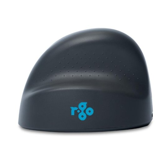Ratón R-Go Tools RGOHEBAMLWL Bluetooth 1600 DPI Gris diseño vertical zurdos