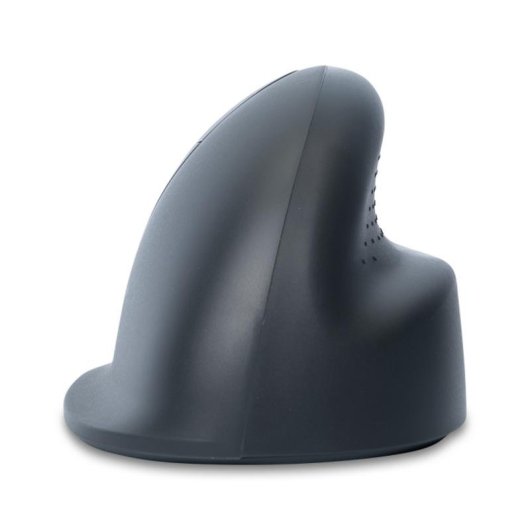 Ratón R-Go Tools RGOHEBAMLWL Bluetooth 1600 DPI Gris diseño vertical zurdos