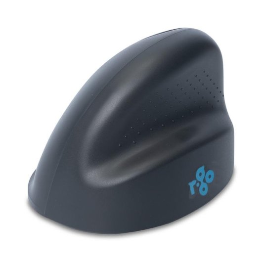 Ratón R-Go Tools RGOHEBAMLWL Bluetooth 1600 DPI Gris diseño vertical zurdos