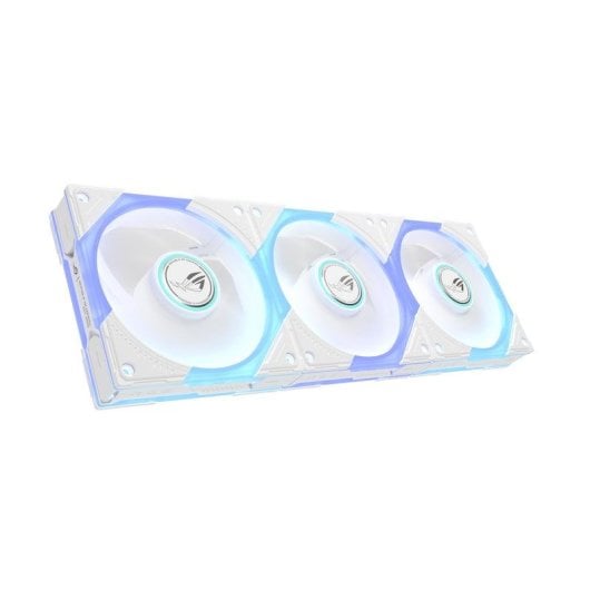 Kühlung Luft ASUS ROG 120mm RGB ARGB Weiß Triple Pack GR120