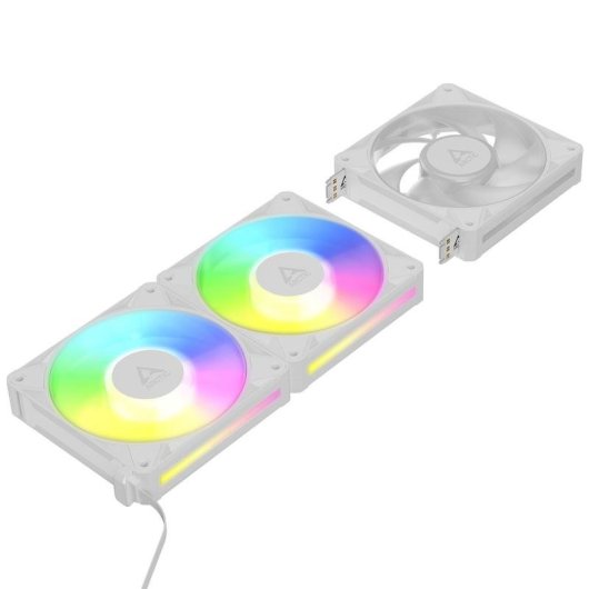 Raffreddamento Aria Arctic 120mm BioniX P12 A-RGB 3 ventole bianche