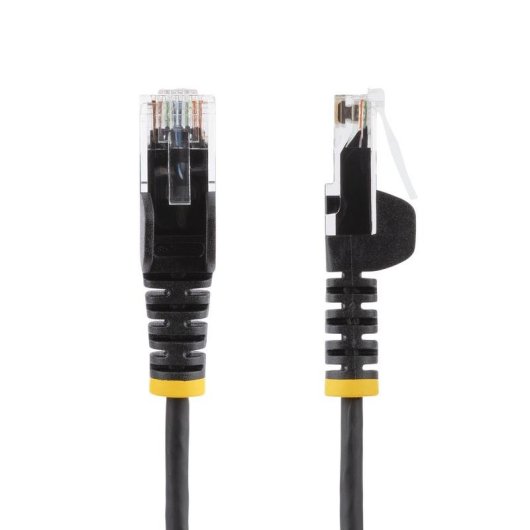 Cable de Red StarTech Cat6 UTP Slim Negro 1 m Pack 10