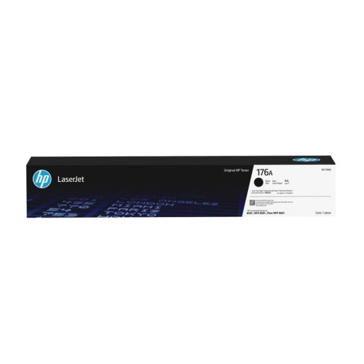 Cartucho de toner HP 176A preto - 45000 páginas
