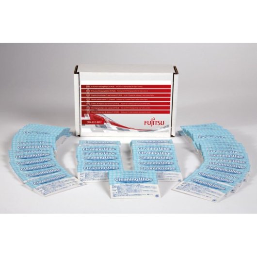 Kit di pulizia Fujitsu per scanner 72 Salviette