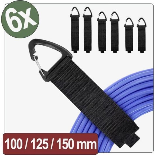Attache velcro Quadrios 26CA802 38 mm x 330 mm