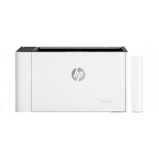 Impresora láser Wi-Fi HP 107w con impresión dúplex y escaneo móvil
