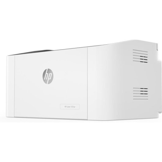 Impresora láser Wi-Fi HP 107w con impresión dúplex y escaneo móvil