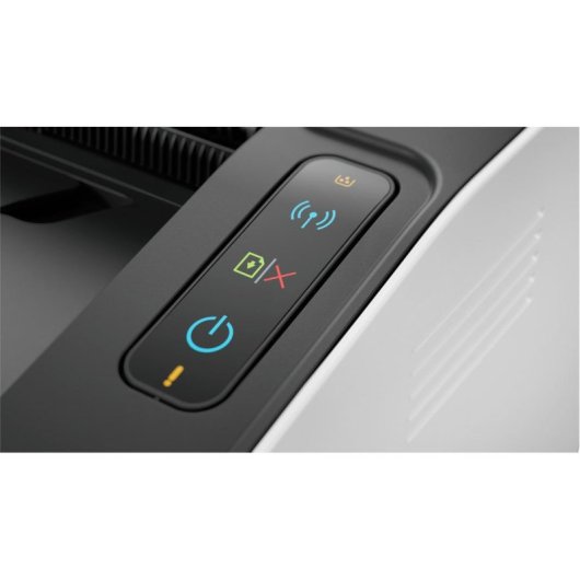 Impresora láser Wi-Fi HP 107w con impresión dúplex y escaneo móvil