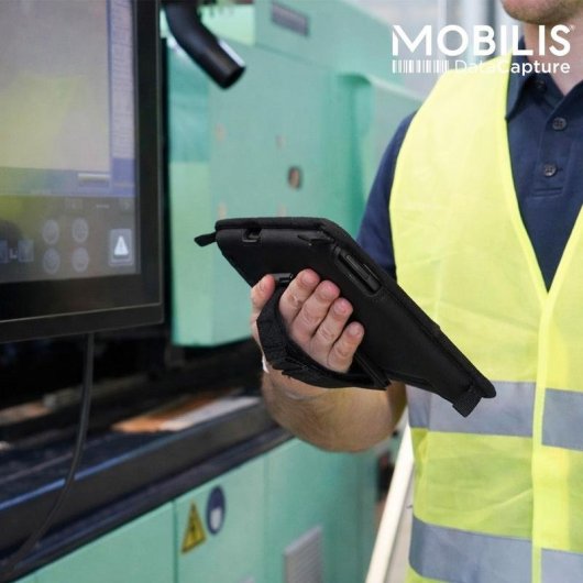 Funda de protección Mobilis 063032 para Zebra ET401 10" resistente a caídas con portabolígrafo