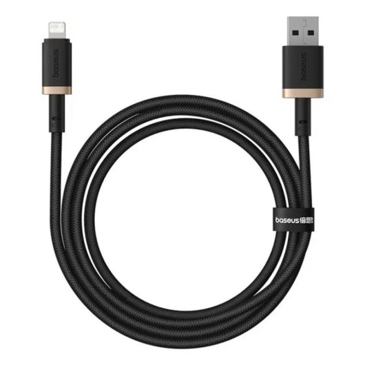 Cable Lightning a USB Baseus 1 m Negro