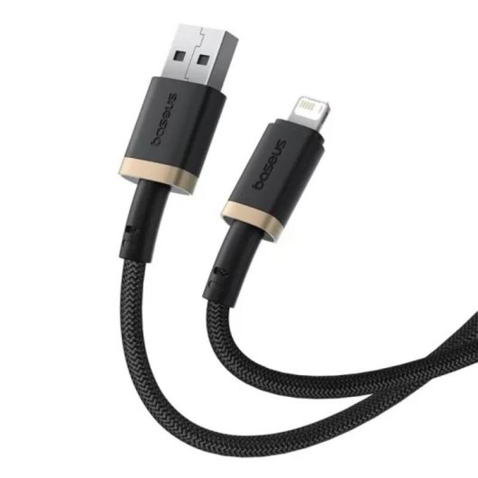 Cable Lightning a USB Baseus 1 m Negro