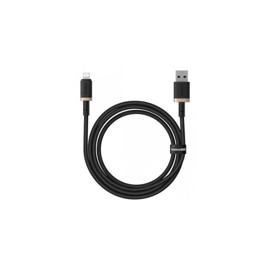 Cable Lightning a USB Baseus 1 m Negro
