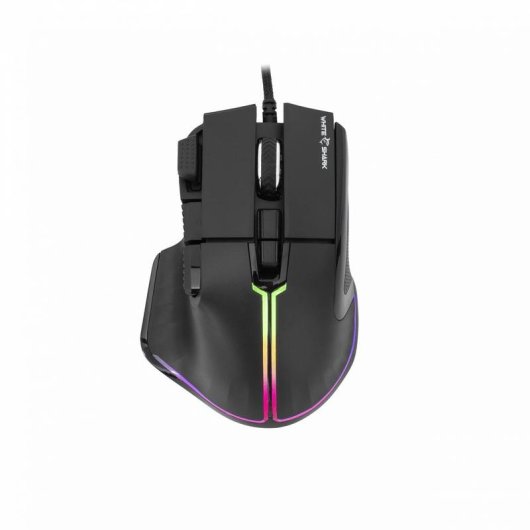 Mouse White Shark MARROK USB Tipo-A 12000 DPI Nero 9 Pulsanti RGB
