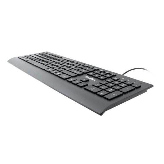 Teclado CoolBox FlatPro membrana con teclas chocolate y cable USB 1,8 m