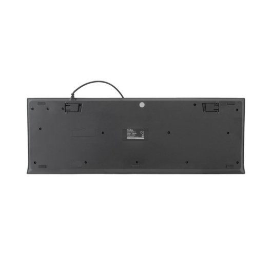 Teclado CoolBox FlatPro membrana con teclas chocolate y cable USB 1,8 m
