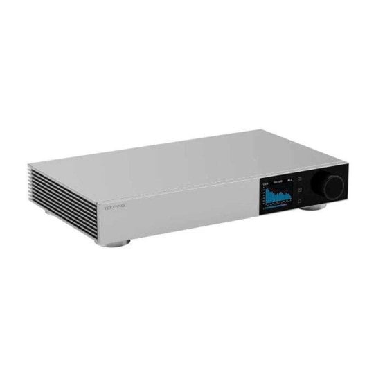 Pré-amplificador Topping PRE900 0W RMS Entradas XLR RCA Controlo Volume R2R