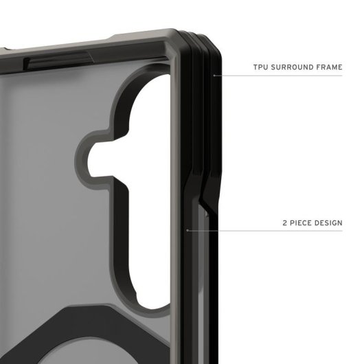 Funda para móvil Urban Armor Gear Cover PC TPU Asche mit Ständer für Galaxy Z Fold8 Ultra