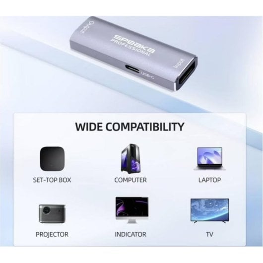 Repeater SpeaKa SP-DPR8K DisplayPort 1.4 8K 60Hz 20m