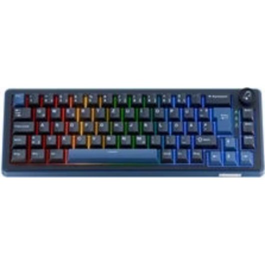 Teclado Ducky DKOKM2567-KWDEPDCOCH1 gaming 65% Hot Swap RGB inglês internacional