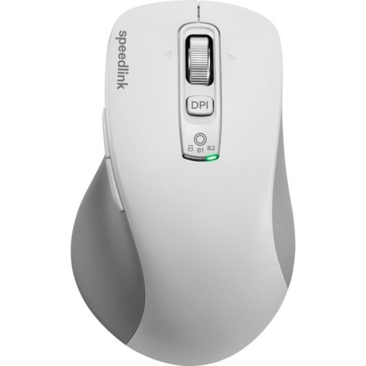 Ratón Speedlink Velora Bluetooth RF Wireless 4800 DPI Blanco recargable