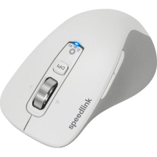 Ratón Speedlink Velora Bluetooth RF Wireless 4800 DPI Blanco recargable