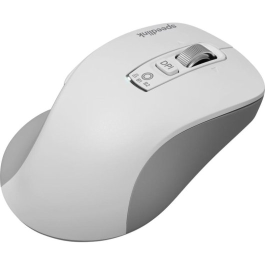 Ratón Speedlink Velora Bluetooth RF Wireless 4800 DPI Blanco recargable