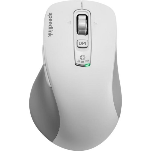 Ratón Speedlink Velora Bluetooth RF Wireless 4800 DPI Blanco recargable