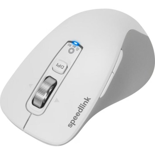 Ratón Speedlink Velora Bluetooth RF Wireless 4800 DPI Blanco recargable